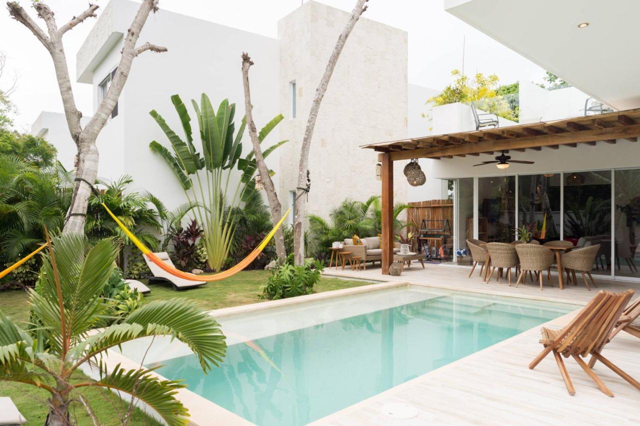 Chic & Mexican Villa, A True Oasis Pool, Security Тулум Екстериор снимка