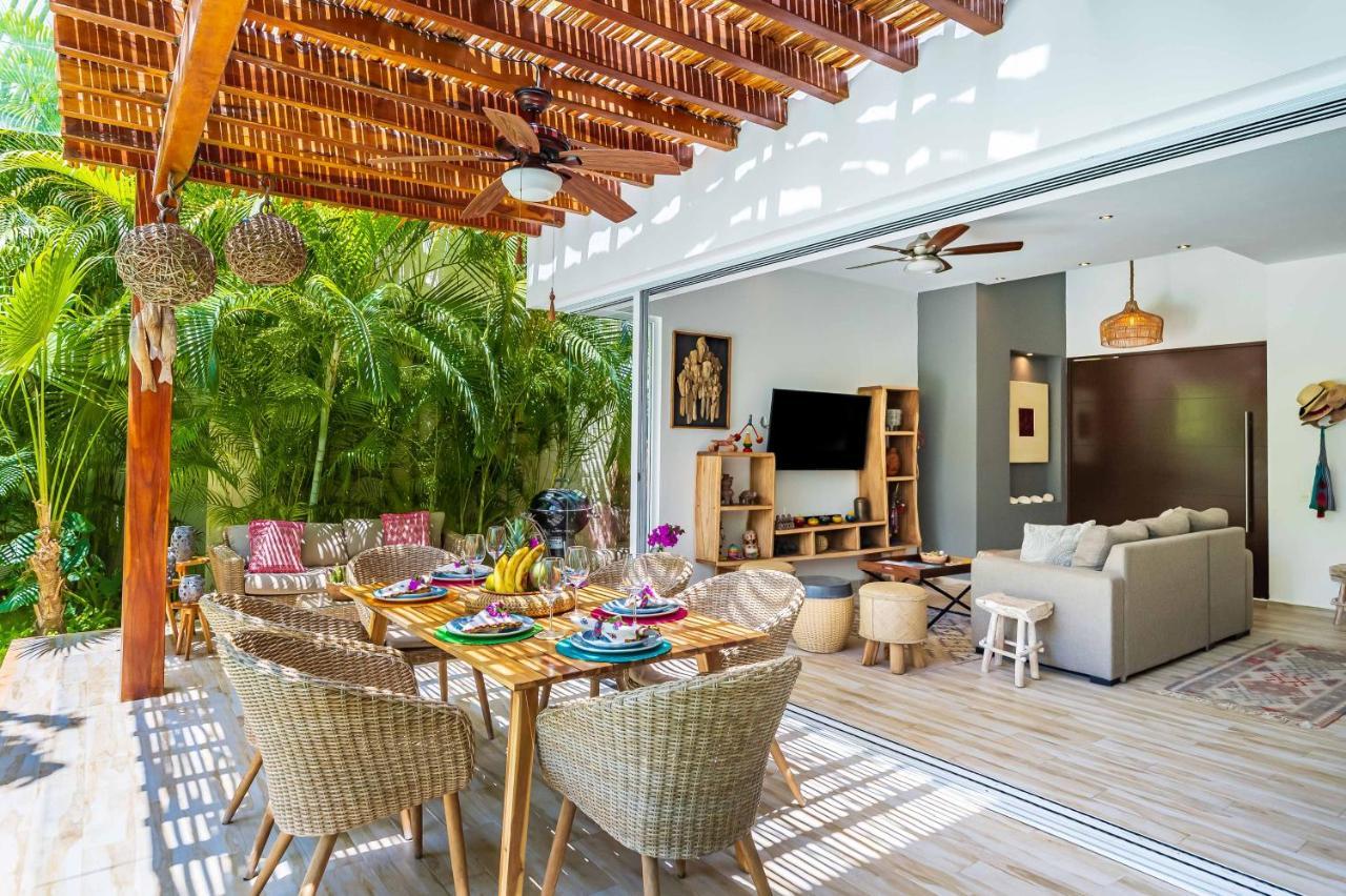 Chic & Mexican Villa, A True Oasis Pool, Security Тулум Екстериор снимка