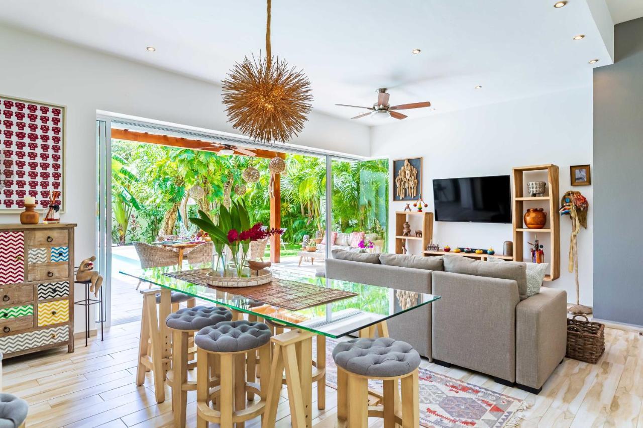 Chic & Mexican Villa, A True Oasis Pool, Security Тулум Екстериор снимка