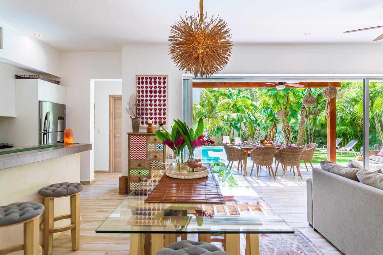 Chic & Mexican Villa, A True Oasis Pool, Security Тулум Екстериор снимка